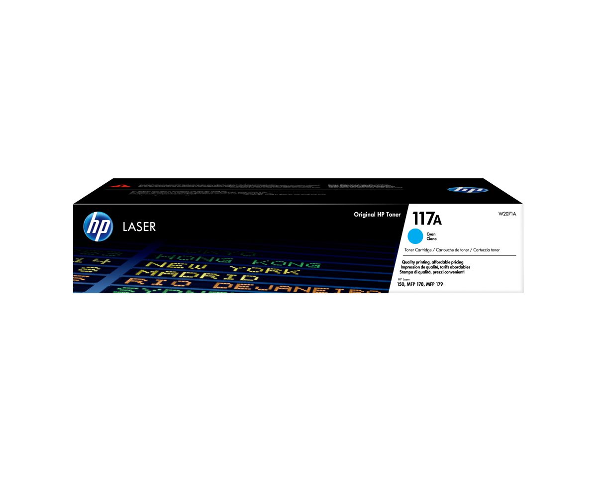 Toner HP 117A W2071A Cyan Adaptable  Eurotoner