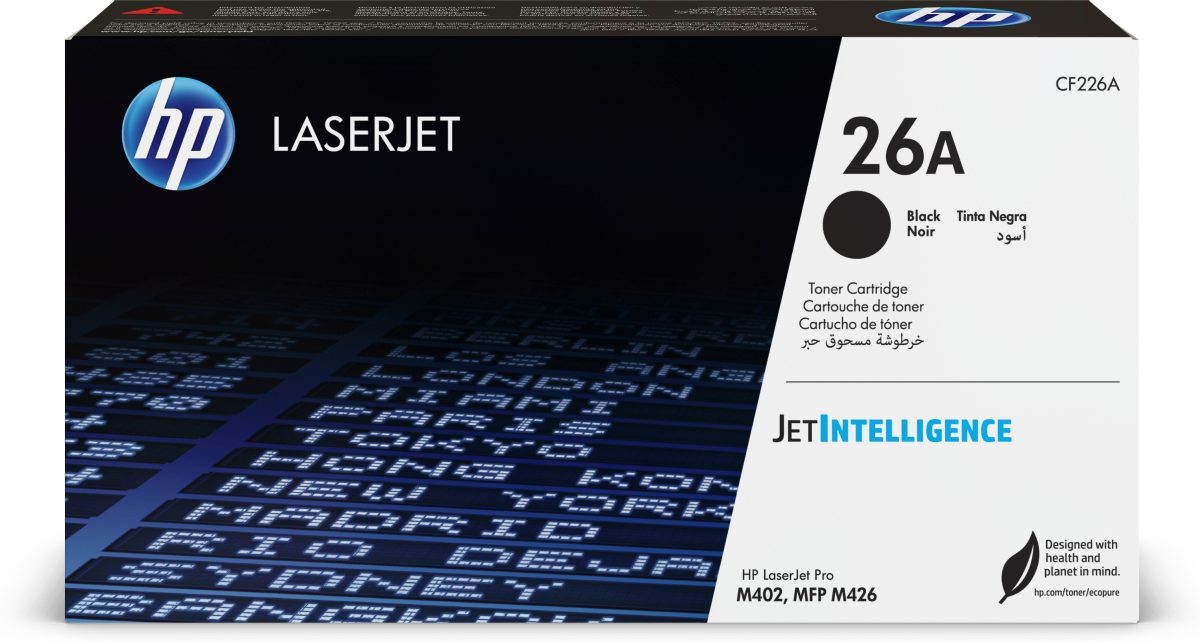 Toner HP 26A CF226A Black Adaptable Digital Print