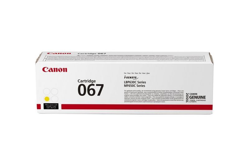 Toner Canon 067 Yellow Adaptable Eurotoner