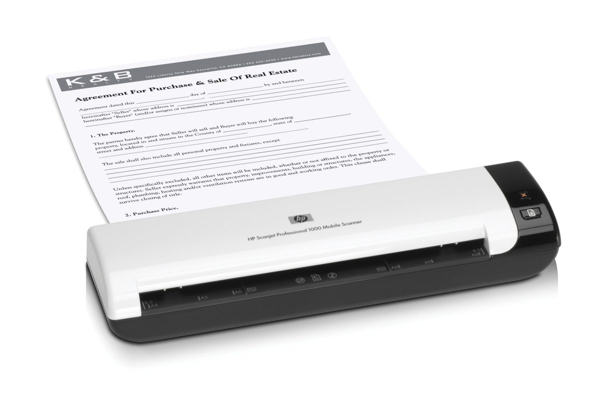 Scanner mobile HP Scanjet Professional 1000 (L2722A) — photo 6