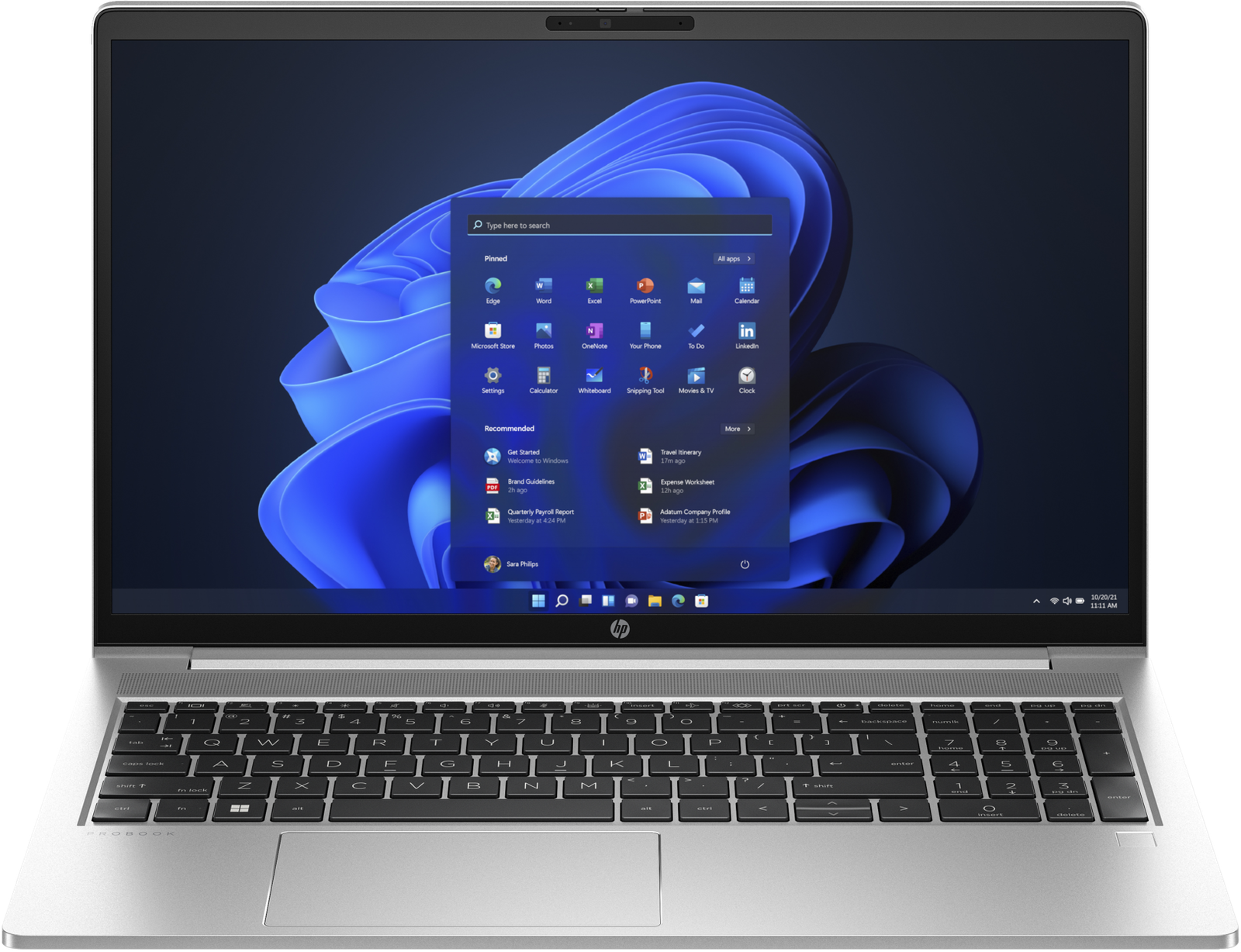 Pc Portable I7 HP Probook 450 G10 1355U   13eme  8Go 512Go 15.6"(9G2N5ET) 