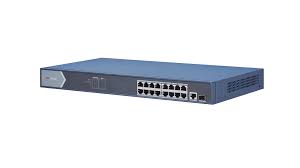 Switch Hikvision 16 Ports POE Gigabit DS-3E0518P-E