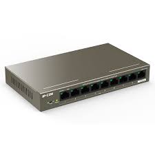 Switch Ip-Com 9 Ports Unmanaged With 8-Port PoE 10/100 F1109P-8-102W