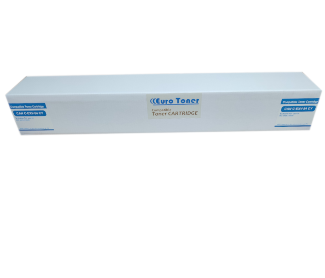 Toner Canon CEXV54 Cyan Adaptable Eurotoner