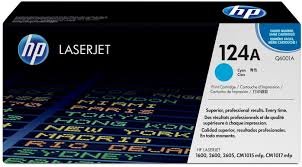 Toner HP124A Cyan Q6001A Original